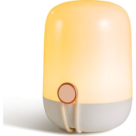 Veilleuse LED pour tout-petits, bébés et mamans, lampe de nuit pour l'allaitement et le change, intensité réglable en continu, rechargeable avec fonction de changement de couleur