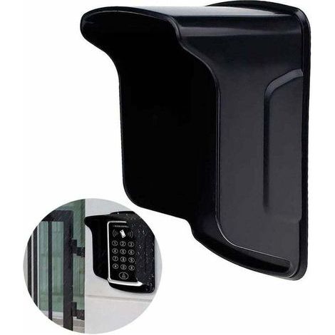 Housse de protection étanche pour clavier RFID et sonnette – Plastique ABS haute résistance – Protection contre intempéries et UV – Installation rapide (1/4)