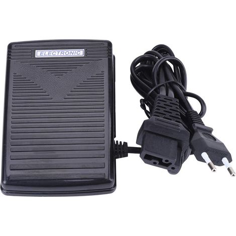 Pedale di comando, Pedale di comando Spina UE 200-240V Pedale di comando per macchina da cucire domestica con cavo di alimentazione (1/5)