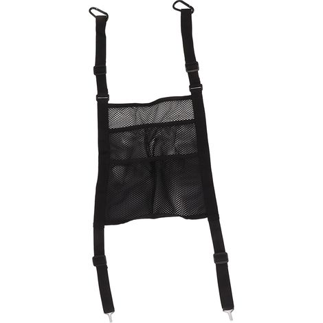 Filet de rangement voiture 3 couches extensible, barrière universelle pour banquette arrière, organisateur mesh pour chiens et enfants, compatible SUV (1/5)