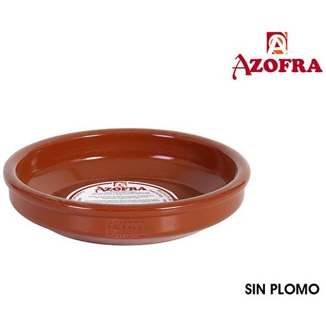 (26 u.) CAZUELA BARRO VITRO