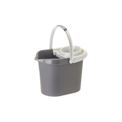 SECCHIO RETTANGOLARE CON STRIZZATORE - 12 L