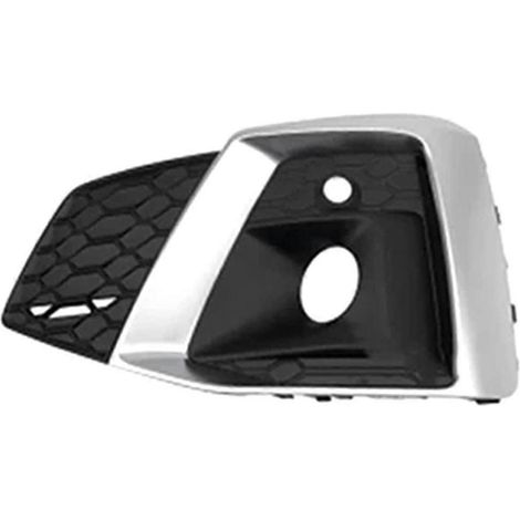 Grille de pare-chocs avant avant chromée, style nid d'abeille, compatible avec Audi A5 et S5 (2019-2023) (1/5)