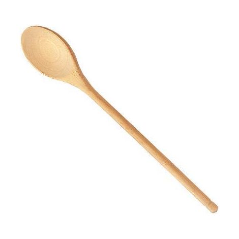 Cuchara de madera ovalada de 20 cm Woody Tescoma 637313 (1/2)