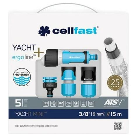 Yacht Mini tuyau d'arrosage 15m diamètre 9mm (1/3)