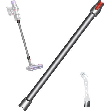 Schnellverschluss-Verlängerung kompatibel mit Dyson V15 V11 V10 V8 V7 Staubsaugern - Ersatz-Verlängerungsrohr für Dyson V15 V11 V10 V8 V7 Staubsauger (Schwarz)