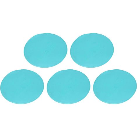 Lot de 5 disques marqueurs antidérapants pour exercices de football, basketball, fitness et entraînement d'agilité. (1/5)