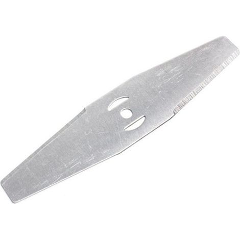 Ersatz-Stahlmesser für Rasenmäher – zum Entfernen von Gestrüpp – 2 Stück, 15 cm lang, 5 mm Lochabstand (1/5)