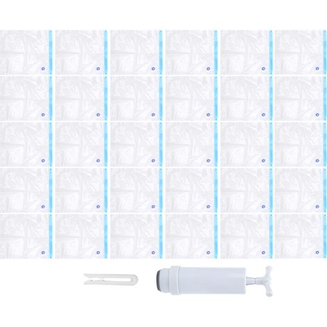30 sacs de séchage sous vide pour filament PLA (pièces d'imprimante 3D) + 1 pompe d'extraction d'air