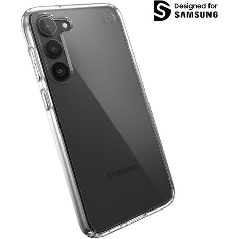 Speck Presidio Perfect-Clear - Samsung Galaxy S23+ Hülle mit Microban®-Beschichtung (Transparent) (1/5)