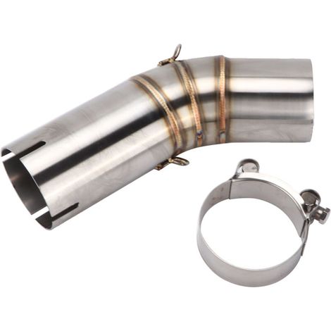 60.5mm Stainless Steel Mid Exhaust Pipe Modification Replacement for Ducati 959 Panigale V2. (1/5)