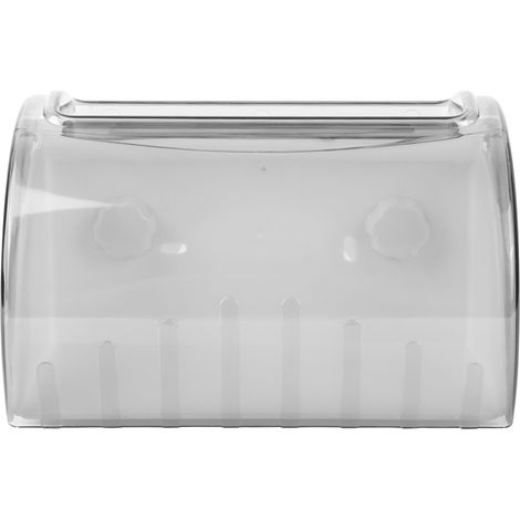 Boîte De Rangement Pour Papier Toilette - Matériau PP Imperméable - Support Mural Pour Salle De Bain - Capacité 2 Rouleaux (1/5)