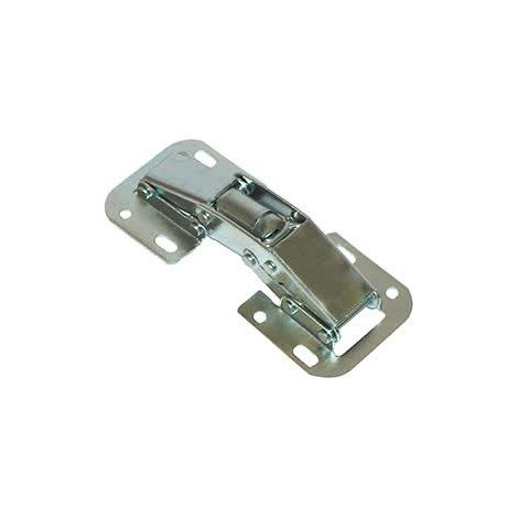 Cerniera fissa Masidef a vite zincata con molla 1 pz