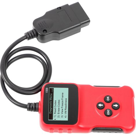 Fahrzeugcode-Lesegerät, Diagnosescanner, präziser, vielseitiger und tragbarer OBD2-Scanner (1/5)
