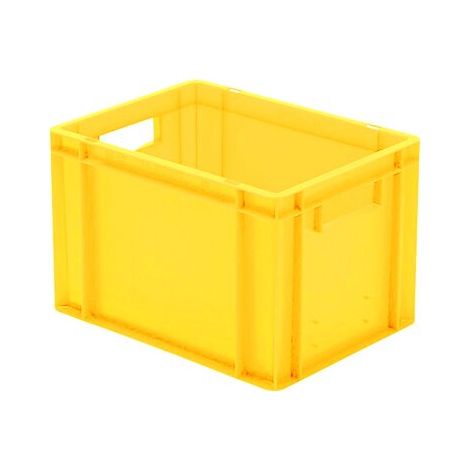 Transport-Stapelkästen, gelb Maße in mm (BxTxH): 400 x 300 x 270
