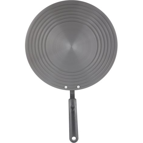 Plaque de diffusion thermique en aluminium 6mm avec poignée pour décongélation, 24cm - Équilibreur de chaleur pour cuisson (1/5)