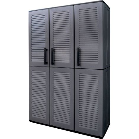 Gartenschrank artplast easy Stahlbänder verstellbare Regale