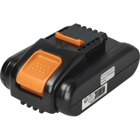 EXTENSILO Batería reemplaza Worx WA3551.1, WA3572 para herramientas eléctricas (2500 mAh, Li-Ion, 20 V)