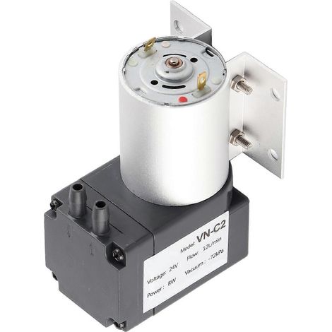 Vakuumpumpe mit hoher Leistung, Unterdruck-Saugpumpe mit Ständer -72 kPa 8 W 12 l min (DC24 V)