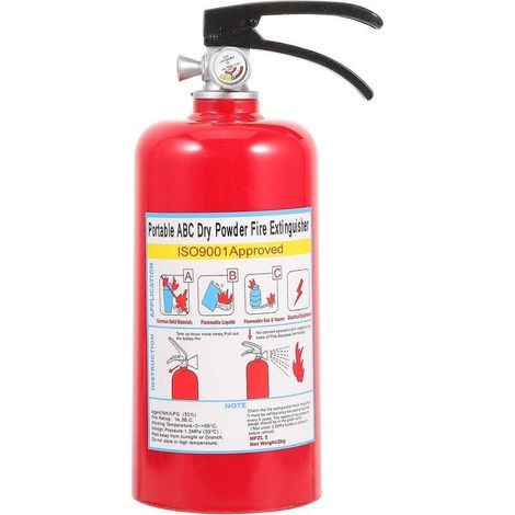 Tirelire créative avec extincteur factice, porte-monnaie, tirelire, cadeau pour enfants-20X7.6CM-Red (1/3)