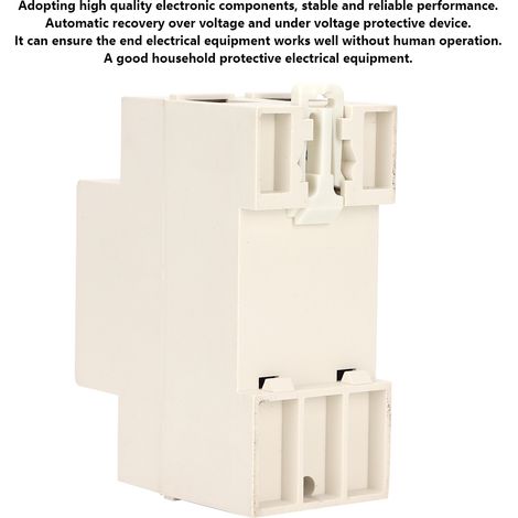 Dispositif de Protection à Relais 100A avec Récupération Automatique contre Surtension et Sous-tension (1/5)
