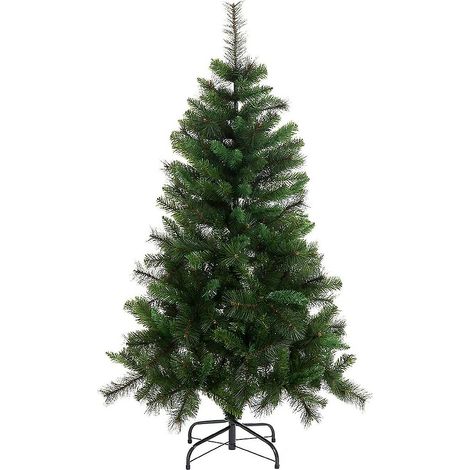 Décoration de Noël intérieure verte, sapin de Noël de 120 cm en PVC écologique, ornement de Noël (1/3)