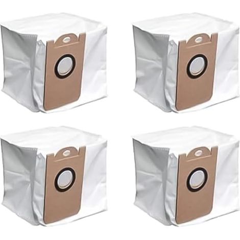 Lot de 4/10 sacs à poussière de grande capacité pour aspirateur robot Cleanova W11 (lot de 4) (1/4)