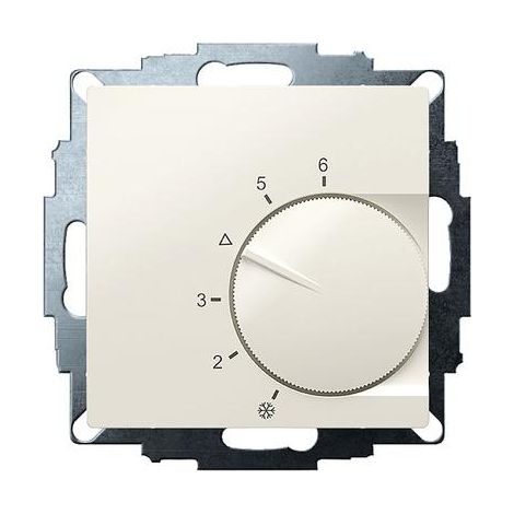 Termostato Eberle UTE 2100 bianco crema 55 mm