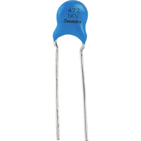 Suntan TS16003A472ZSBFB0R Keramik-Kondensator   4700 pF 1000 V 0.8 % (L x B) 3.5 mm x 7.5 mm 1 St.