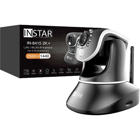 INSTAR IN-8415 2K+ POE/WLAN sw 14083 WLAN IP  Überwachungskamera  2560 x 1440 Pixel