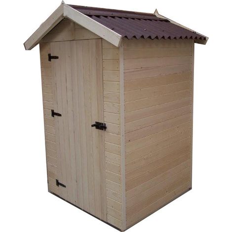 Casetta da Giardino Eden 1212 in Legno Massello non Trattato - cm 120x120cm - ITALFROM 417 (1/4)
