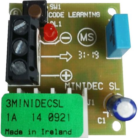 FAAC MINIDEC SL 785505 Decoderkarte