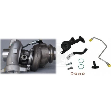 NPS Turbocompresseur M809A09A avec kit crepine pour Citroen, Ford, Peugeot