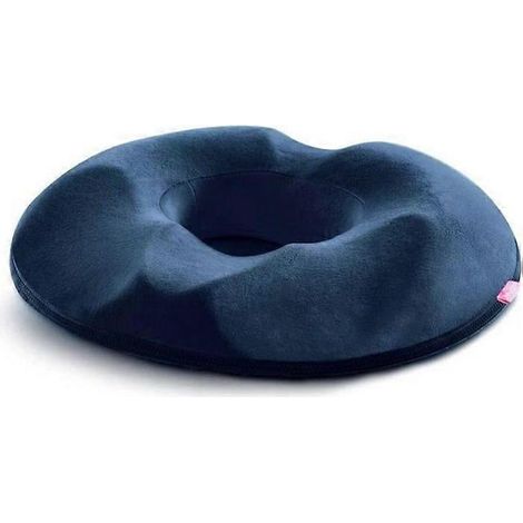Coussin en forme de beignet pour le coccyx, coussin pour hémorroïdes, coussin d'assise en forme de beignet, soulagement de la douleur, traitement des hémorroïdes, oreiller pour le dos, douleurs au coc (1/5)