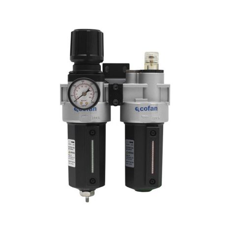 Filtro con regulador y lubricante roscas 3/8 pulgadas 09000920