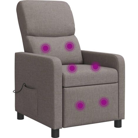 Silla de masajes reclinable Topo vidaXL (1/5)