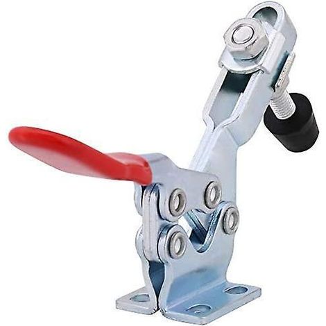 Packung mit 5 Gh-225-d Schnellspann-Kniehebelklemmen, robustem Hebelgriff, vertikaler Ausführung, 227 kg (500 lbs) (1/5)