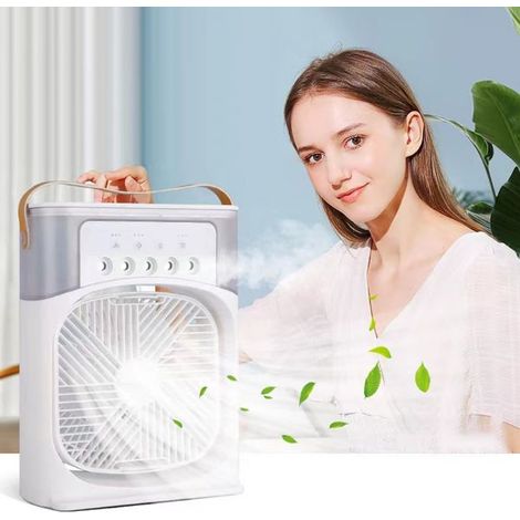 Raffrescatore Ventilatore Umidificatore Evaporativo Purificatore Aria Ghi L11190