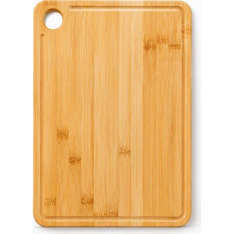 planche à découper double face 38 cm en bois et bambou (1/5)