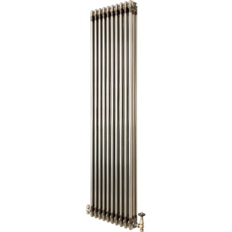 Radiatore 3 Colonne Verticale Metallo Grezzo 1800 x 470 mm TRV