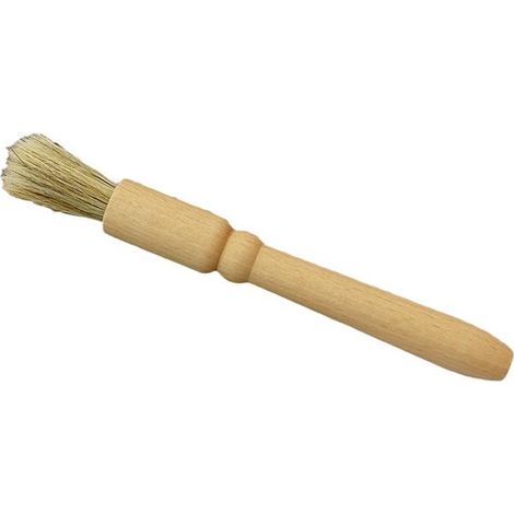 Pennello in legno per stendere olio, smalto, latte e tuorlo d'uovo, 18,5 cm (1/2)