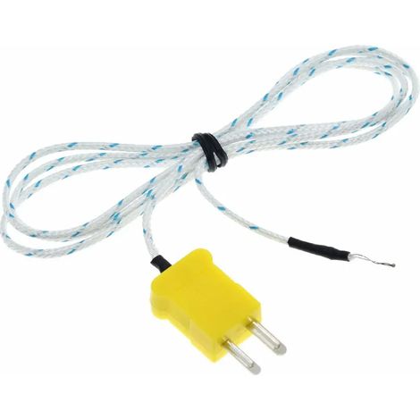 Test de longueur de fil de thermomètre de type K, capteur de température à thermocouple (1/5)
