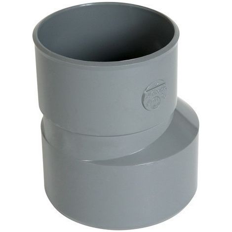 Ø 125x100, Réduction excentrée MF PVC Evacuation - jardiboutique