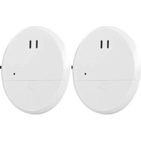 Ultradünner Fensteralarm, 2 Stück, 100 dB und Vibrationssensor, modernes Diebstahlschutzdesign.
