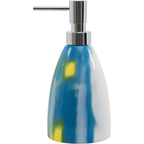 Distributeur de savon Porcelaine CHROMOTOPIA Multicolor Spirella (1/3)