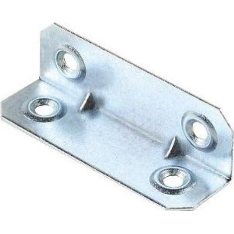ORECA - PIASTRINE AD ANGOLO 4 FORI 50X21X21MM