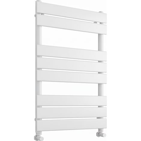 Richmond Heated Towel Rail Flat Panel Brushed Brass 400mm W x 1200mm HBathroom Towel Radiator (1/4)