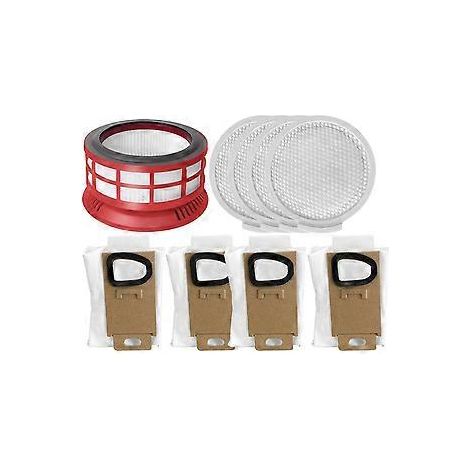 Accessoires pour aspirateur H7 : brosse rotative souple, préfiltre, postfiltre, sac à poussière et pièces de rechange (1/5)