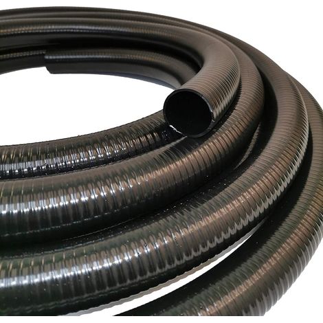 Tuyau d'étang 38 mm 10 m PVC type V à coller tuyau de refoulement pour bassins pompes et systèmes de filtration (1/5)