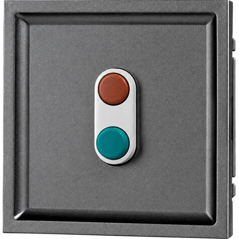 Interrupteur rouge-vert standard européen 16A 250V en PC ignifuge gris 13 × 9 × 10 cm – Livraison gratuite